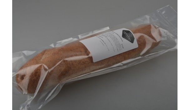 Bruin stokbrood afbak