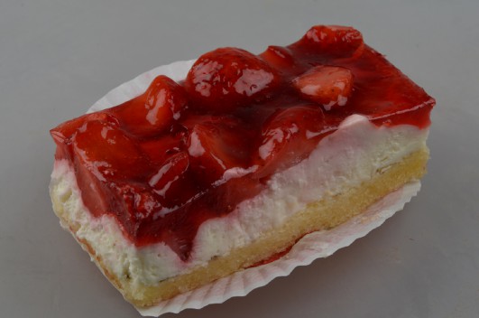 Glutenvrij PERZIK gebakje afbeelding