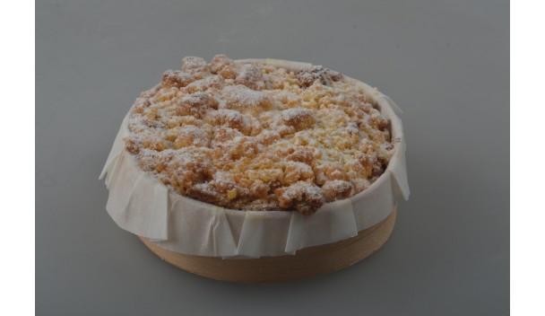Appelkruimel koek