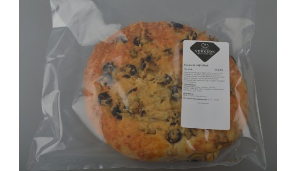 Focaccia olijf afbak